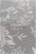 French lace off-white/ dot tulle/ floral lace with dots/ polka dot lace fabric/ bridal lace// L19-319
