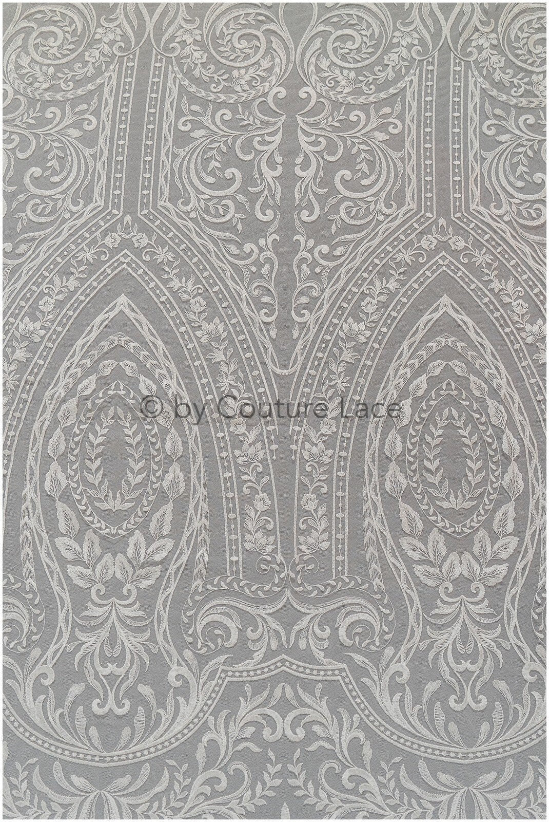 Orientalischer Spitzenstoff Off-White/ Hochzeitsspitze/ Braut Spitze/ Couture Spitze/ Hochzeitskleid Spitze// L19-050