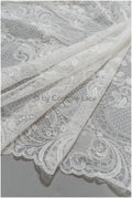 Couture Spitze, orientalischer Spitzenstoff, Hochzeits-Spitzenstoff, Braut verzierte Spitze, Australisches Brautkleid Designerspitze, Hochzeitskleid//L19-313