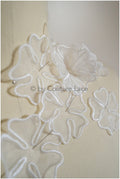30pcs. Lace flowers for sewing/ 3D flower lace applique/ wedding dress lace applique/ bridal lace// A20-192