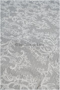 French lace fabric on dot tulle/ lace fabric off-white/ floral lace with dots/ polka dot lace fabric/ bridal lace// L20-328