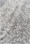 French lace off-white/ embroidered lace fabric on dot tulle/ lace with dots/ polka dot lace fabric// L19-321