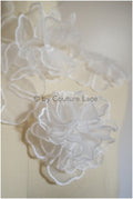 20pcs. Lace flowers for sewing/ 3D flower lace applique/ wedding dress lace applique/ bridal lace// A20-191