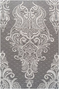 French lace fabric on dot tulle/ lace fabric/ floral lace with dots/ polka dot lace fabric/ bridal lace// L19-320