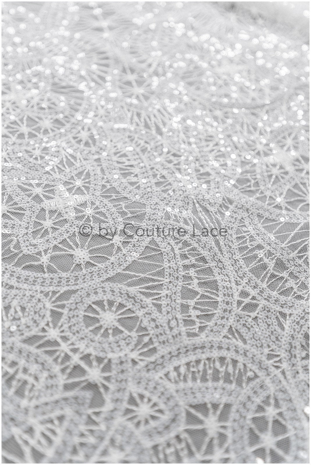 Ornament Braut Spitze Off-White/ Braut Spitzenstoff/ Boho Braut Spitze/ geometrische Hochzeit Spitze/ Couture Spitze// L17-116S