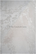 Bridal brocade fabric/ off-white light brocade fabric/ bridal jacquard/ floral bridal brocade// R-040