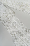Boho Off-White Lace Trim/ Guipure Lace Trim/ Bridal Boho Lace Trim// T20-105