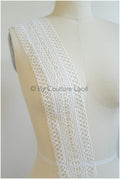 Boho Off-White Lace Trim/ Guipure Lace Trim/ Bridal Boho Lace Trim// T20-105