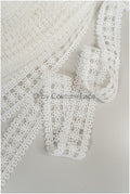 5 yds boho lace trim off-white/ floral guipure lace trim/ crocheted bridal lace trim// T20-109