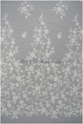 Blumen Brautspitze mit Perlen/ schwere Hochzeitsspitze Off-White/ romantischer Blumen Spitzenstoff// L20-014N