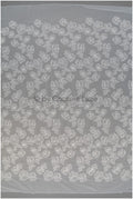 Hibiskus Blüten Spitzenstoff/ Spitzenstoff mit großen Blumen/ Braut Spitzenstoff Off-White/ Brautspitze// L20-382