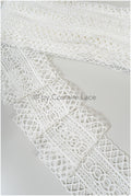 Boho Off-White Lace Trim/ Guipure Lace Trim/ Bridal Boho Lace Trim// T20-105