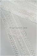 Boho Off-White Lace Trim/ Guipure Lace Trim/ Bridal Boho Lace Trim// T20-105