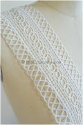 Boho Off-White Lace Trim/ Guipure Lace Trim/ Bridal Boho Lace Trim// T20-105