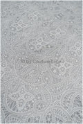 Boho bridal lace fabric off-white/ modern bridal lace fabric/ soft boho lace fabric// L20-116E