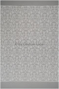 Abstrakter gehäkelt Spitzenstoff Off-White/ Boho Spitzenstoff/ Guipure Boho Brautspitze/ Boho Hochzeitskleid Stoffe/ Makramee Spitze// L20-384