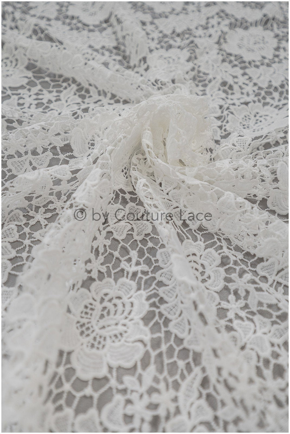 Crochet lace fabric, Boho lace fabric, Guipure Boho bridal lace, Boho wedding dress fabrics, Galia Lahav lace fabric, Macrame lace// L20-090N