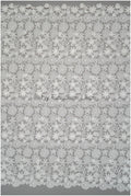3D Spitzenstoff Off-White/ Guipure Spitzenstoff mit 3D Blüten/ gehäkelter Braut Spitzenstoff mit Blumen/ Boho Spitzenstoff mit 3D Blüten// L20-199B