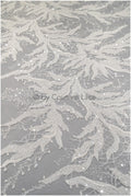 Perlen Spitzenstoff, Couture Spitzenstoff, schwere Hochzeitsspitze, gestreifter Spitzenstoff mit Perlen, moderner gestreifter Spitzenstoff// L20-345