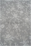 3D Blumen Spitzenstoff Off-White/ Braut Spitzenstoff/ romantischer Spitzenstoff mit 3D Blumen/ Hochzeit Spitzenstoff// L20-372
