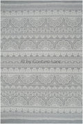 Boho striped pattern lace fabric/ bridal lace fabric off-white/ boho wedding dress lace/ bridal lace/ vintage bridal lace// L20-395
