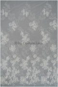 Beautiful pearl lace fabric off-white/ Couture lace fabric with pearls &amp; sequins/ Bridal lace// L20-402
