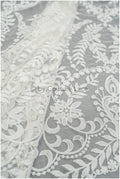 Boho lace fabric off-white/ cotton bridal lace/ vintage bridal lace// L20-403