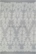 Wunderschöner Perlen Spitzenstoff Off-White/ Hochzeitsspitze floral/ Braut Spitzenstoff/ Perlen Blumen Spitzenstoff// L20-347