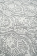 Boho peacock lace fabric off-white/ bridal lace fabric with sequins/ boho bridal lace/ vintage bridal lace/ floral lace// L20-405