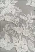 3D Blumen Applikationen, Braut Blumen Applikation, Braut Blumen Applikation, Hochzeitskleid Spitzen Applikation, Braut 3D Blumen Aufnäher// A21-064