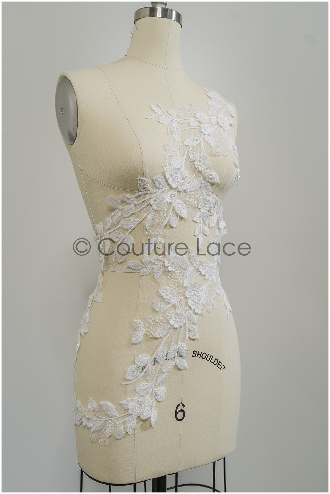 3D Blumen Applikationen, Braut Blumen Applikation, Braut Blumen Applikation, Hochzeitskleid Spitzen Applikation, Braut 3D Blumen Aufnäher// A21-064