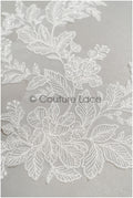 romantische BrautSpitze Blume, Braut Lace Aufnäher für Hochzeitskleid, Braut Blumen Spitzen Applikationen, Hochzeitskleid Spitze Aufnäher// A21-073