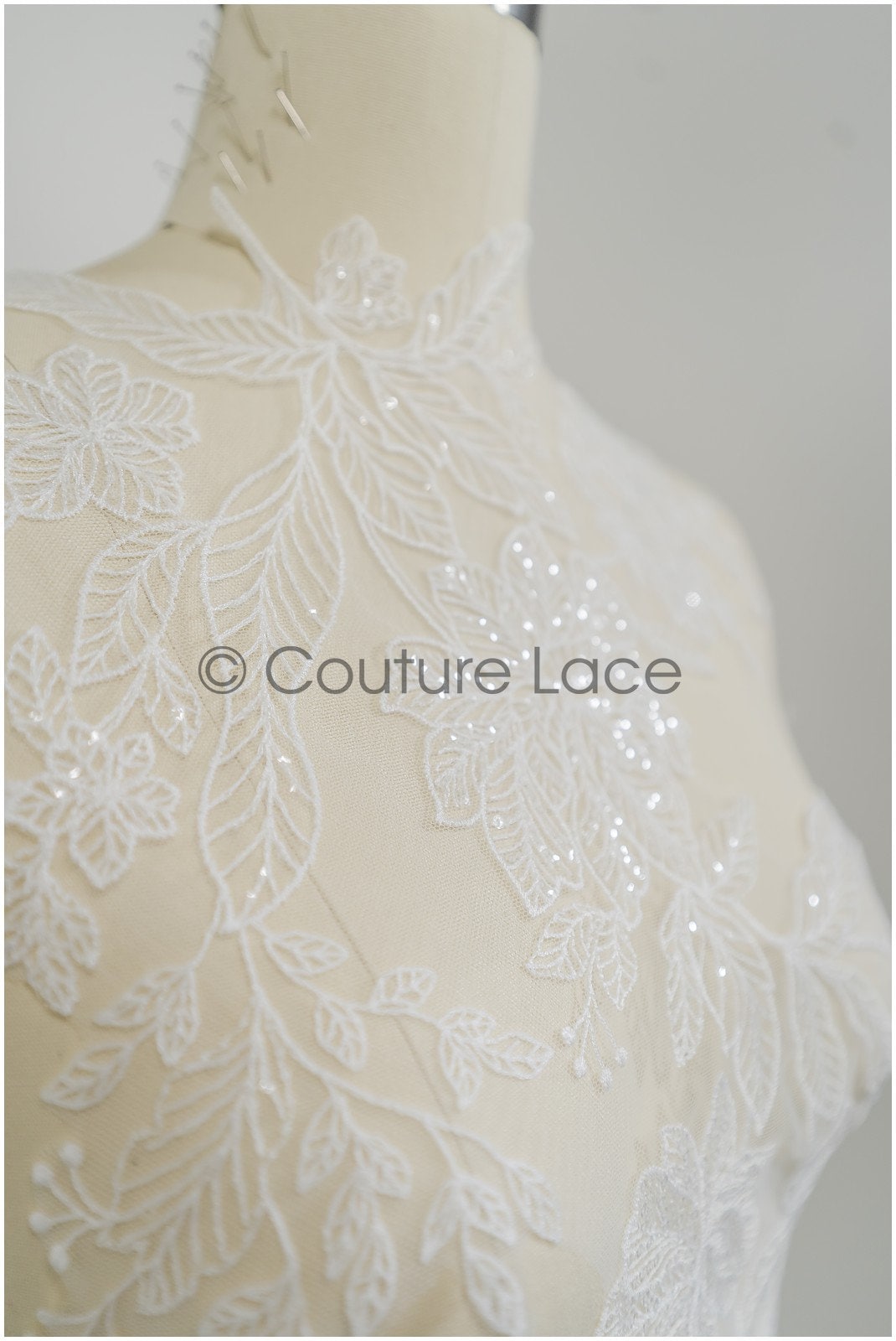 romantische BrautSpitze Blume, Braut Lace Aufnäher für Hochzeitskleid, Braut Blumen Spitzen Applikationen, Hochzeitskleid Spitze Aufnäher// A21-072