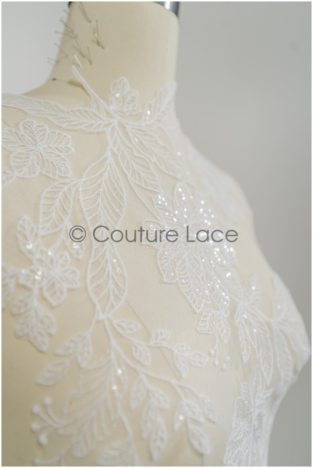 romantische BrautSpitze Blume, Braut Lace Aufnäher für Hochzeitskleid, Braut Blumen Spitzen Applikationen, Hochzeitskleid Spitze Aufnäher// A21-072
