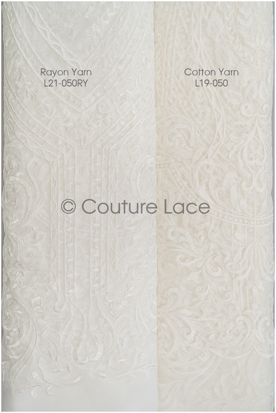 Orientalischer Spitzenstoff Off-White/ Hochzeitsspitze/ Braut Spitze/ Couture Spitze/ Brautkleid Hochzeitskleid Stoff// L21-050RY