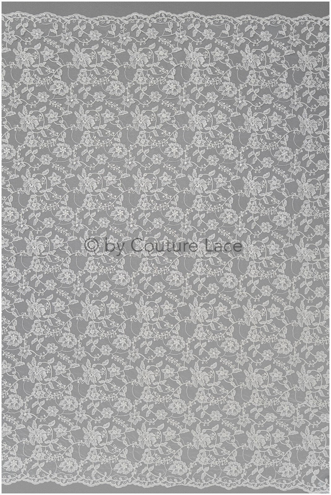 Romantischer Braut Spitzenstoff/ Off-White Spitzenstoff/ Braut Blumenspitze// L20-070