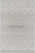 Boho lace fabric off-white/ bridal lace fabric for wedding dress/ geometric boho wedding lace// L21-202NRY