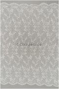 Französischer Spitzenstoff mit Blumenmuster & Perlen/ Blumen Spitzenstoff/ Brautspitze/ Dessous Spitze// L21-411
