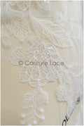 romantische BrautSpitze Blume, Braut Lace Aufnäher für Hochzeitskleid, Braut Blumen Spitzen Applikationen, Hochzeitskleid Spitze Aufnäher// A21-073