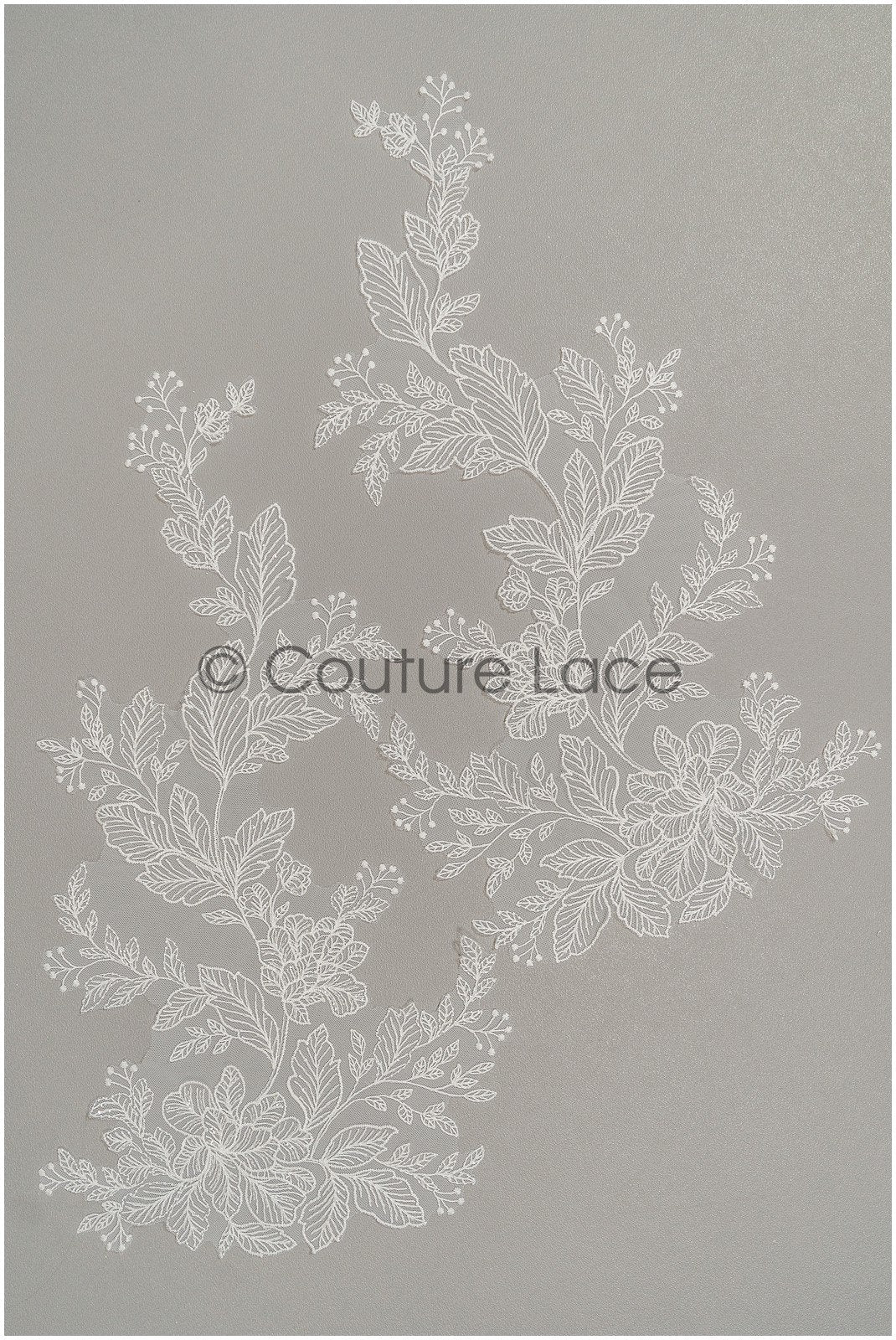 romantische BrautSpitze Blume, Braut Lace Aufnäher für Hochzeitskleid, Braut Blumen Spitzen Applikationen, Hochzeitskleid Spitze Aufnäher// A21-073