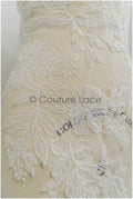 romantische BrautSpitze Blume, Braut Lace Aufnäher für Hochzeitskleid, Braut Blumen Spitzen Applikationen, Hochzeitskleid Spitze Aufnäher// A21-072