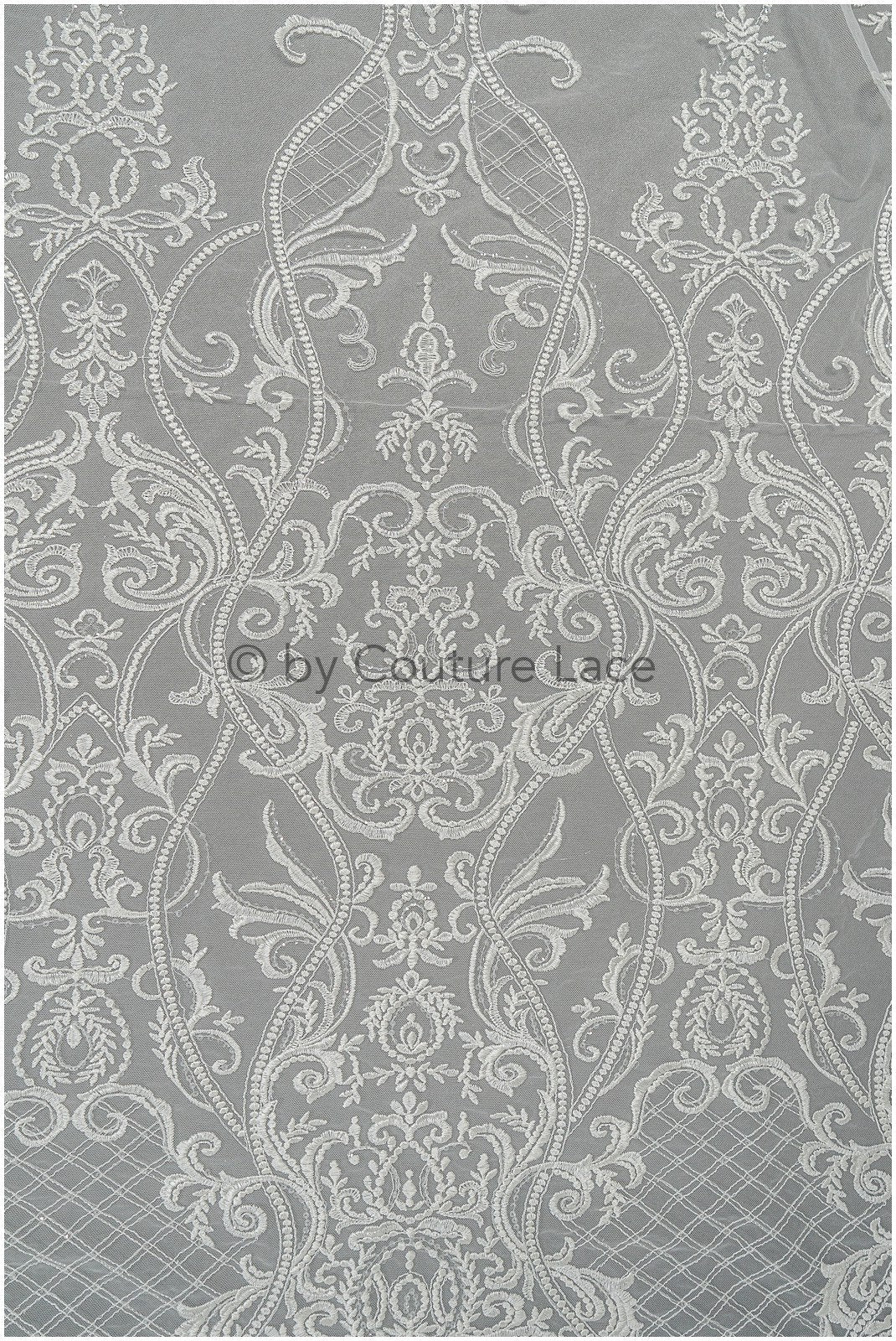 Orientalischer Spitzenstoff/ Couture Spitze/ Brautkleid Designerspitze/ Hochzeitskleid// L21-061N