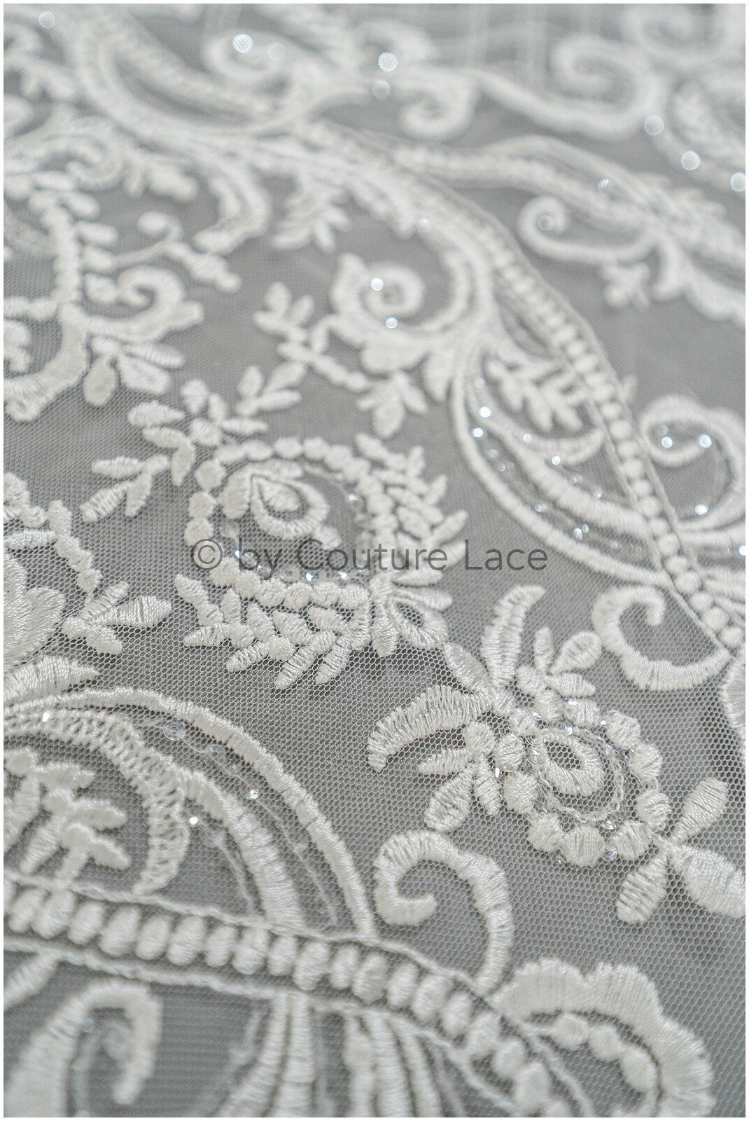 Orientalischer Spitzenstoff/ Couture Spitze/ Brautkleid Designerspitze/ Hochzeitskleid// L21-061N
