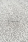 Boho lace fabric off-white/ bridal lace fabric for wedding dress/ geometric boho wedding lace// L21-202NRY