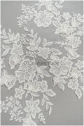 3D Blumen Applikationen, Braut Blumen Applikation, Braut Blumen Applikation, Hochzeitskleid Spitzen Applikation, Braut 3D Blumen Aufnäher// A21-237