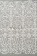 1.2yds Geometric floral lace/ embroidered floral lace off-white/ bridal lace/ soft boho lace fabric/ bridal lace fabric// L21-097C