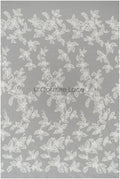 Nude Perlen Brautspitze mit 3D Blumen/ Braut Spitzenstoff Off-White/ Couture Spitze/ Haute Couture Spitze// L21-053ND