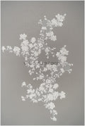 Perlen Spitzen Blumen Aufnäher, Blumen Applikation, SpitzenBlume Applikation, Hochzeitskleid Spitzen Applikation, Braut Blumen Aufnäher// A21-235