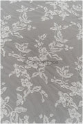 Floral leaf lace fabric/ embroidered floral lace off-white/ wedding dress lace/ soft floral lace fabric/ bridal lace// L21-046N