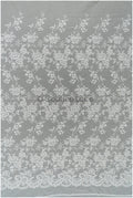 Floral lace fabric, rose bridal lace, flower bridal lace, flower blossom lace, bridal flower lace, spring flower lace// L21-098N